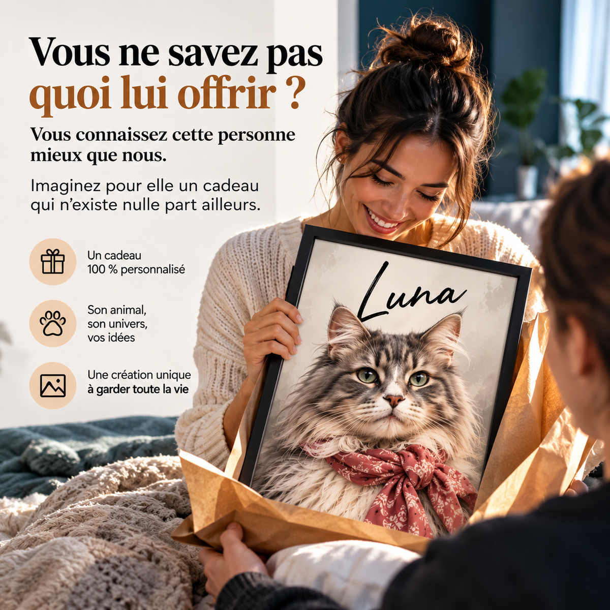 CRÉATION LIBRE – Le portrait de votre animal 100 % sur mesure