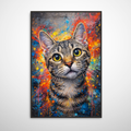 Portrait Animal Personnalisé Coloré – Poster Chien ou Chat Style Peinture Street Art Moderne (Copie)