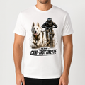 T-shirt Team Cani-Trottinette Personnalisé – T-shirt Unisexe – Design Sport Canin