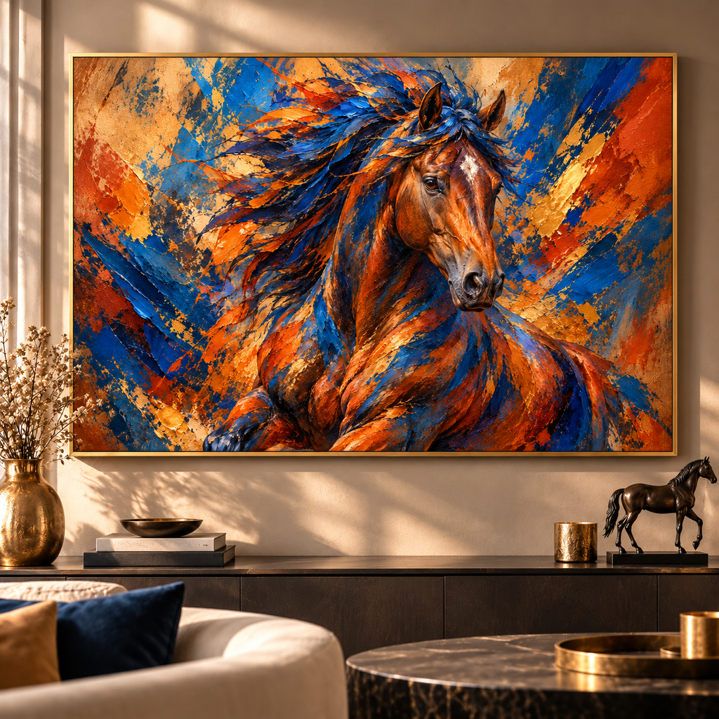 Élan de Liberté – Poster Cheval Artistique Premium | Collection Wild Luxury