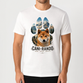 T-shirt Cani-Rando Personnalisé avec Votre Chien – T-shirt Unisexe – Design Nature & Montagne