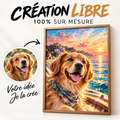 CRÉATION LIBRE – Le portrait de votre animal 100 % sur mesure